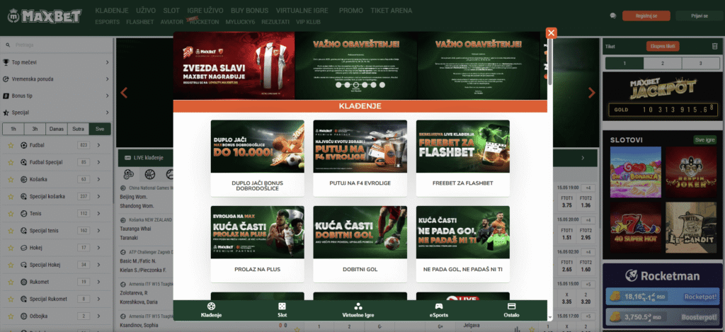 maxbet promocije